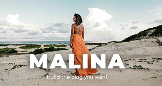 Malina Personal WordPress Blog Theme v2.1.3
